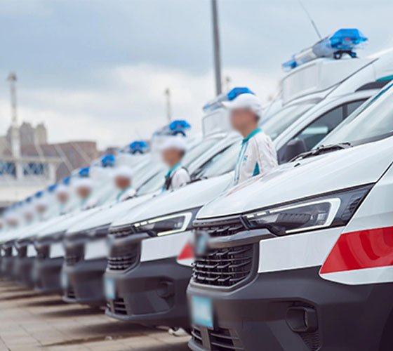 嘉峪关服务车队展示